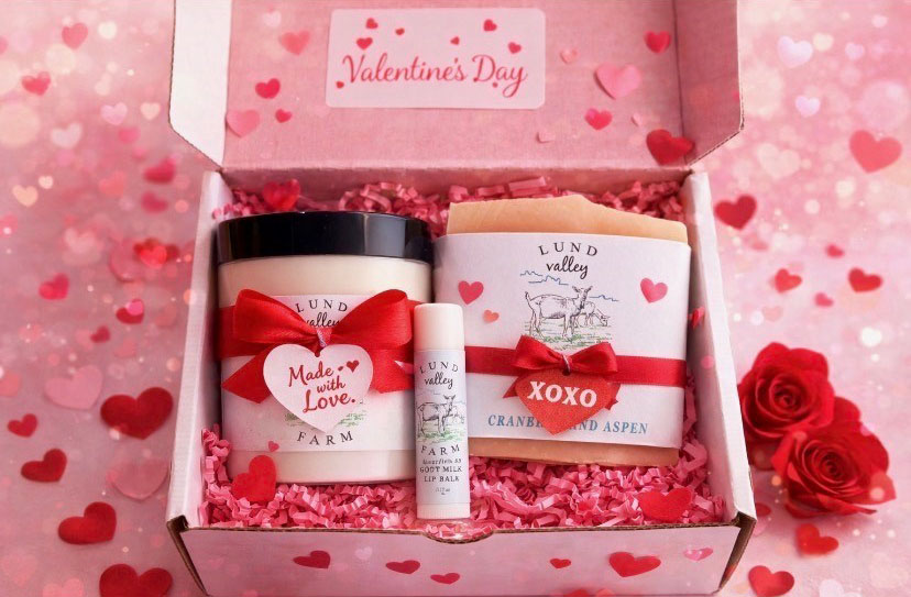 valentines-gift-box Lund Valley Farm Moisturizer