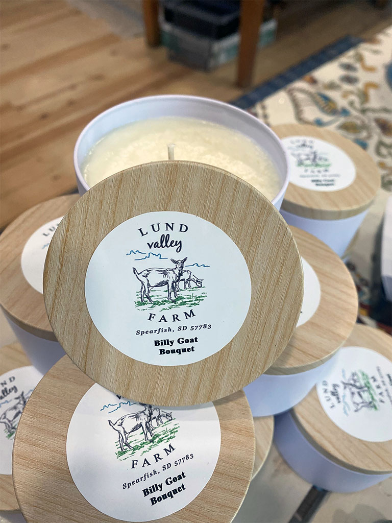 Billy Goat Bouquet Candle