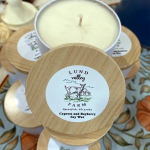 Cypress and Bayberry Soy Wax Candle