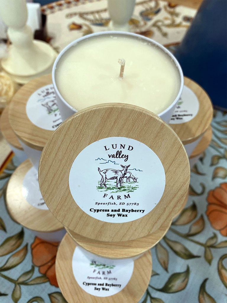 Cypress and Bayberry Soy Wax Candle